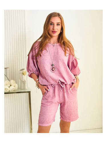 Resti Cotton and linen summer women's set