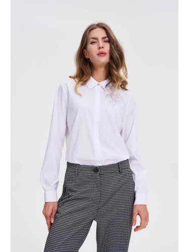 Marisse WOMEN'S SHIRT Z-KO-4812 WHITE