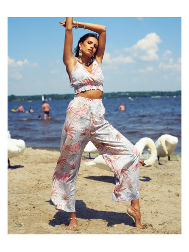 Resti Patterned women's set in light pink