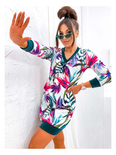 Resti Women's mini dress with original pattern