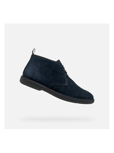 Dark blue men's ankle boots Geox Spherica EC17 - Men's