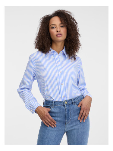 Light blue striped women's shirt ORSAY - Women's