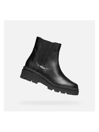 Black women's ankle boots Geox Felleny - Women's