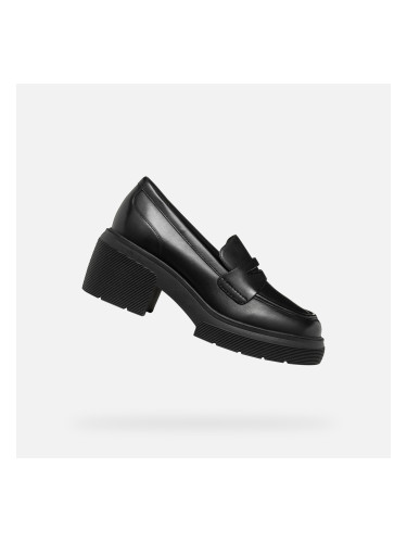 Black women's moccasins Geox Spherica EC15 - Women's