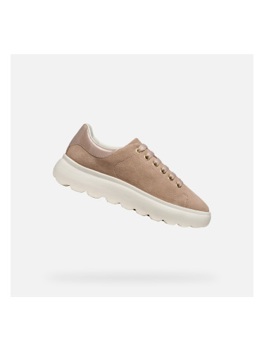 Light Pink Women's Geox Spherica EC4.1 Sneakers - Women's