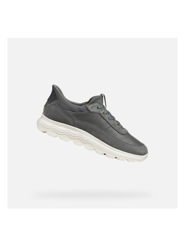 Grey women's sneakers Geox Spherica Plus - Women's