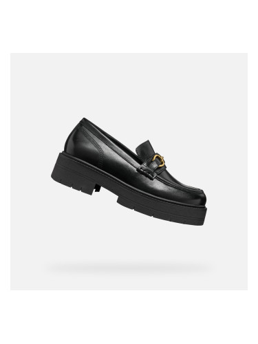 Black women's moccasins Geox Spherica EC7 - Women's