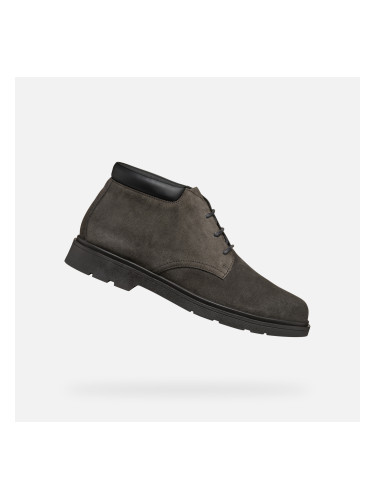 Dark grey men's ankle boots Geox Spherica EC1 - Men