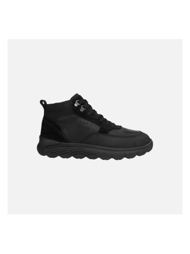 Men's Black Ankle Boots Geox Spherica 4X4 B ABX - Men