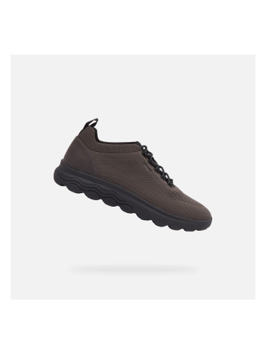 Brown men's sneakers Geox Spherica - Men's