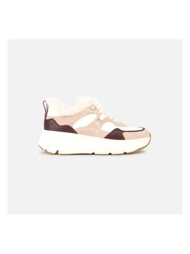 Pink women's sneakers Geox Diamanta - Women's
