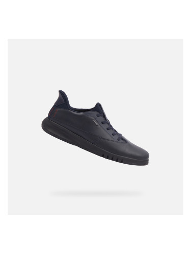 Black men's sneakers Geox Aerantis Plus Fast in - Men's