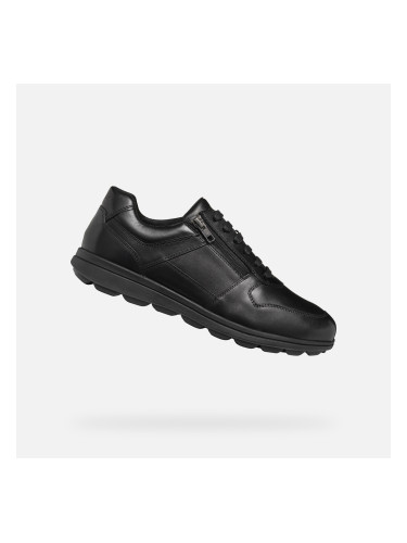 Men's Black Geox Spherica EC12 Sneakers - Mens