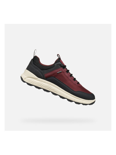 Burgundy men's sneakers Geox Spherica 4X4 ABX - Men's