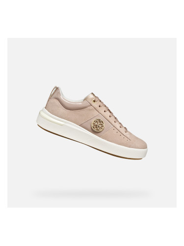 Beige women's sneakers Geox Dalyla - Women's