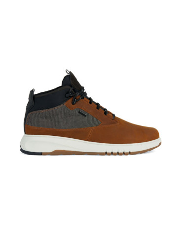 Brown men's ankle boots Geox Aerantis 4X4 B ABX - Men