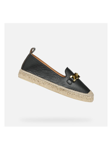 Black Women's Slip on Geox Lampedusa - Women's