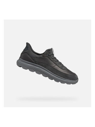 Dark grey men's sneakers Geox Spherica Plus - Men's