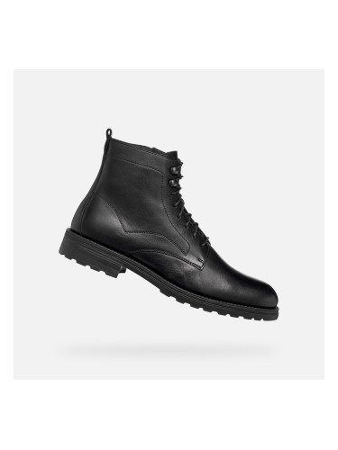Black men's ankle boots Geox Redclif - Men