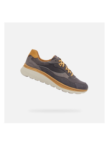 Grey men's sneakers Geox Spherica Actif X1 - Men's