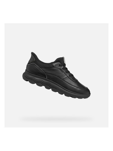 Black women's sneakers Geox Spherica Plus - Women's