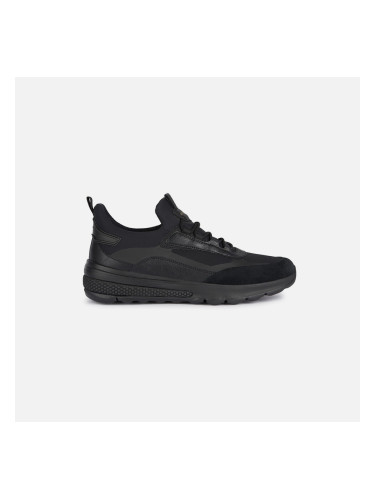 Black men's sneakers Geox Spherica Actif - Men's