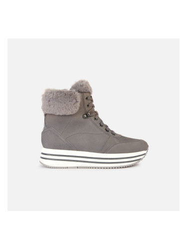 Grey women's sneakers Geox Kency - Women's