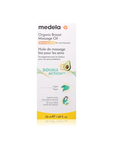 Medela Organic Breast Massage Oil масажно олио за гърди 50 мл.