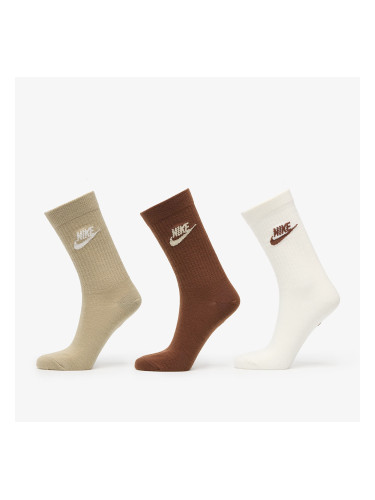 Nike Sportswear Everyday Essential Crew Socks 3-Pack Multi-Color XL