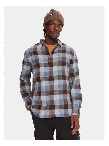 Quiksilver Риза Motherfly EQYWT04642 Син Regular Fit