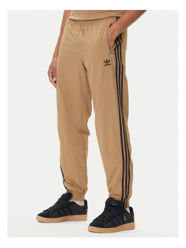 adidas Долнище анцуг adicolor Woven Firebird JY1339 Бежов Regular Fit