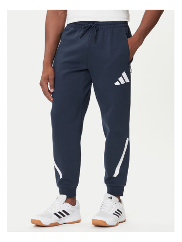 adidas Долнище анцуг Z.N.E. JW4723 Тъмносин Loose Fit