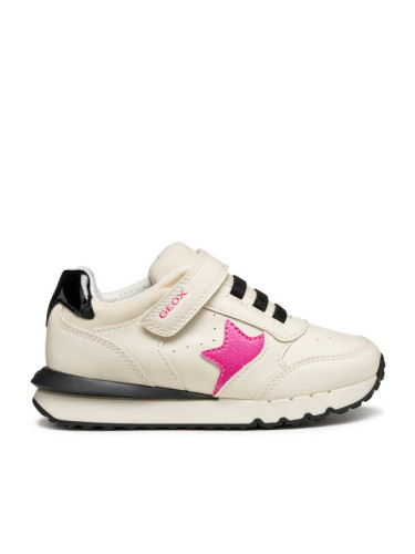 Geox Сникърси J Fastics J56GZA 054AS C0404 M Екрю