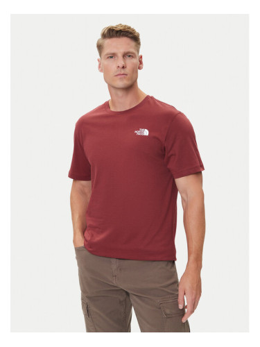 The North Face Тишърт Redbox NF0A87NP Червен Regular Fit