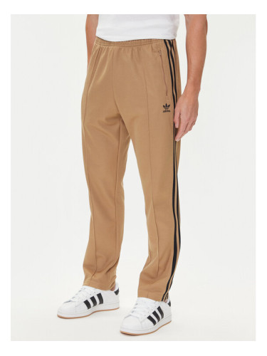 adidas Долнище анцуг adicolor Classics Beckenbauer JY1276 Бежов Slim Fit