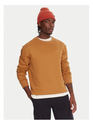 Quiksilver Суитшърт Salt Water EQYFT05158 Бежов Comfort Fit