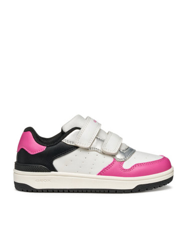 Geox Сникърси J Washiba J45HXB 000BC C0563 M Бял