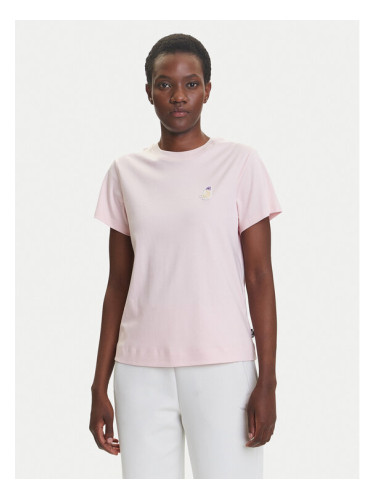 adidas Тишърт Cat Patch Graphic JV8514 Розов Regular Fit