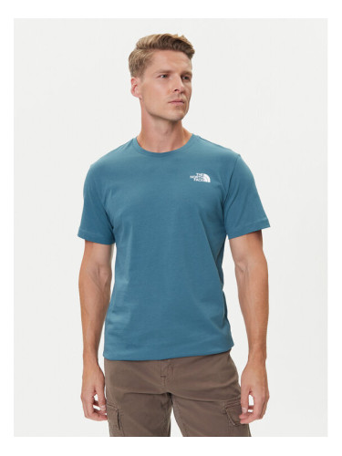 The North Face Тишърт Redbox NF0A87NV Син Regular Fit