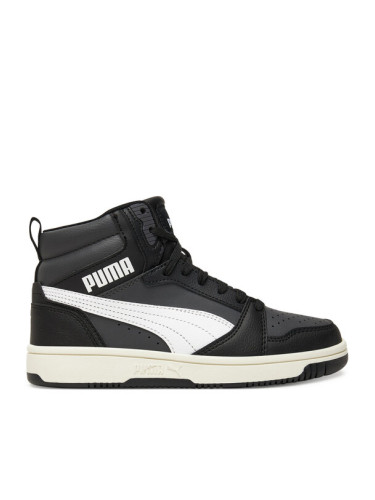 Puma Сникърси Rebound V6 Mid Jr 393831 29 Черен