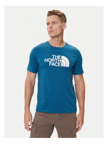 The North Face Тишърт Easy NF0A8A6C Син Regular Fit