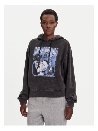 adidas Суитшърт 20th Century Fox Disney JW0155 Черен Oversize