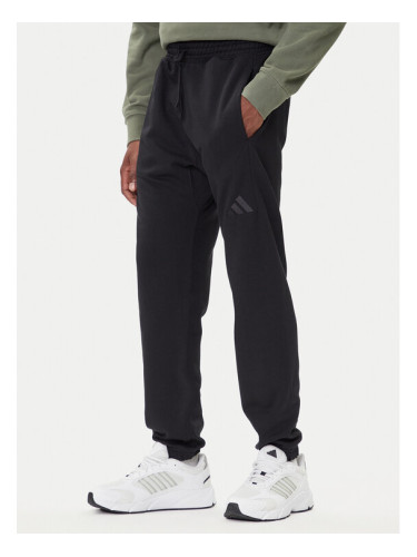 adidas Долнище анцуг ALL SZN Fleece IX1246 Черен Tapered Leg