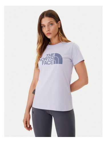 The North Face Тишърт Easy NF0A8A6D Виолетов Regular Fit