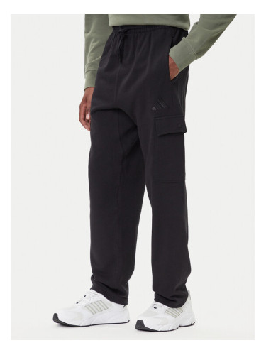 adidas Долнище анцуг ALL SZN French Terry JN0580 Черен Loose Fit