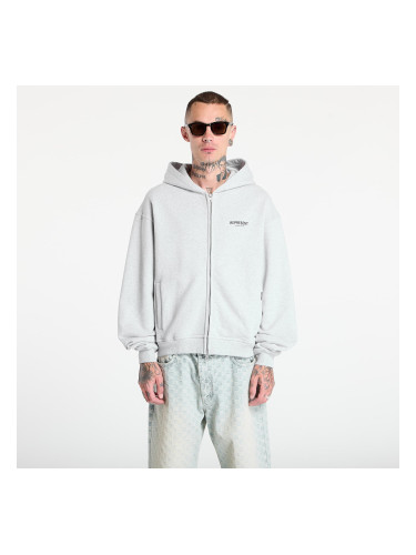 Суитшърт REPRESENT Owners Club Zip Hoodie Ash Grey/ Black XL