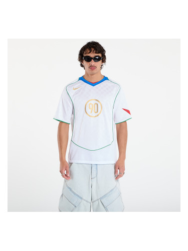 Джърси Nike Total 90 Men's Dri-FIT Soccer Jersey White/ Italy Blue/ Sport Red/ Metallic Gold L