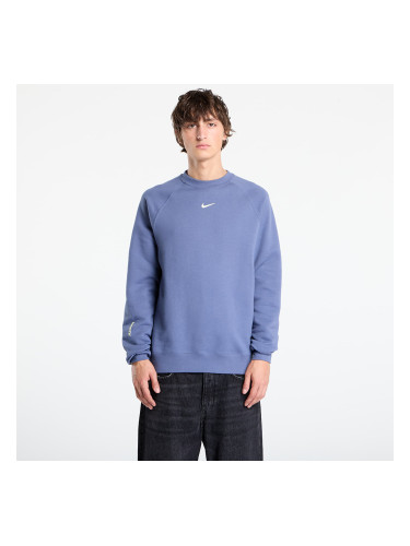 Суитшърт NOCTA Men's Fleece CS Crew Diffused Blue/ Citron Tint S