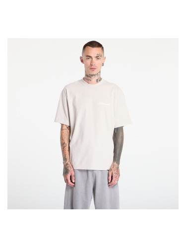 Тениска REPRESENT Script Logo T-Shirt Concrete L