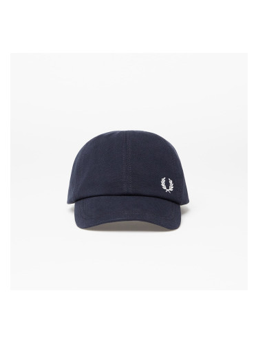 Шапка FRED PERRY Pique Classic Cap Navy/ Snow White Universal